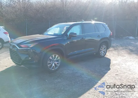 2024 Toyota Grand Highlander Hybrid Limited from USA, damaged, VIN 5TDACAB54RS010227